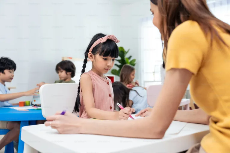 This scene exemplifies the nurturing and educational environment parents look for when choosing a licensed day care in surrey to support their child's early development and school readiness.